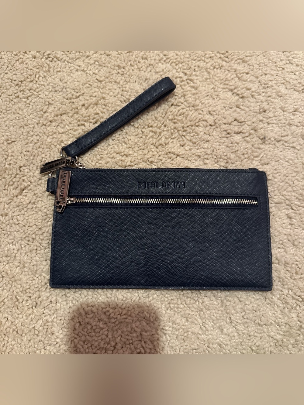Bobbi brown wristlet. Navy blue almost black color.